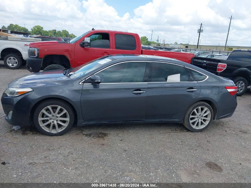 2013 Toyota Avalon Xle Touring VIN: 4T1BK1EB3DU063395 Lot: 39671438