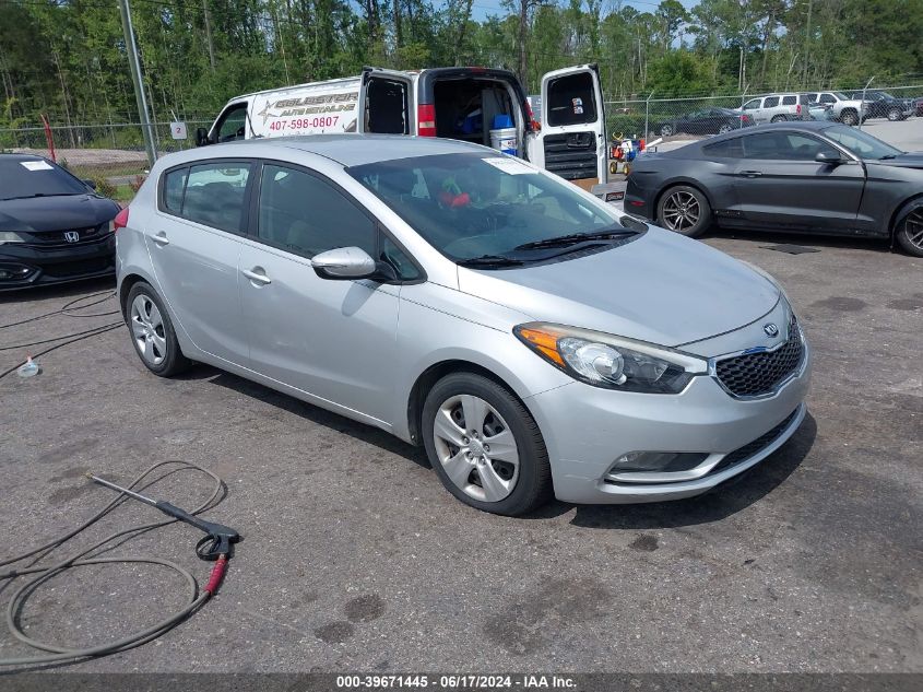 KNAFK5A80G5589292 2016 KIA FORTE - Image 1