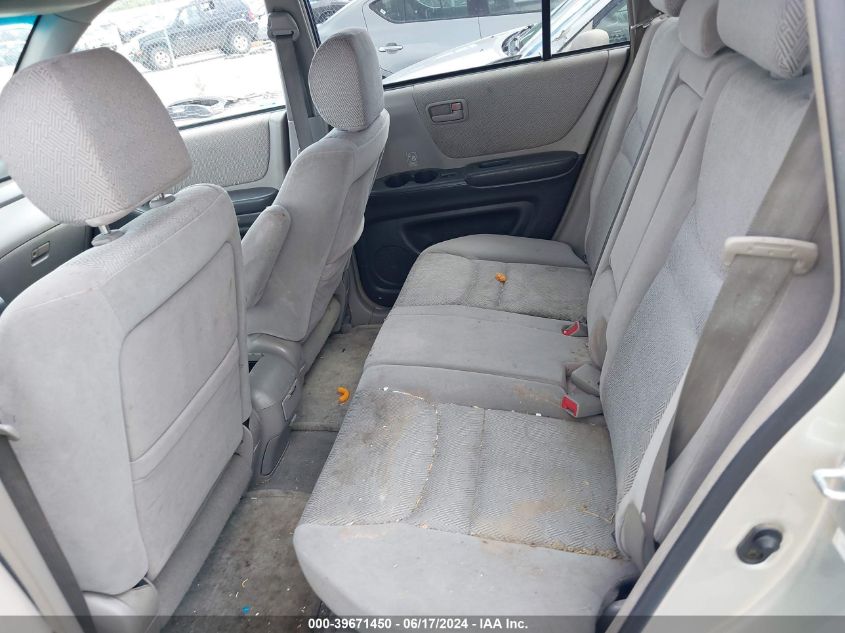 2003 Toyota Highlander VIN: JTEGD21A930053804 Lot: 39671450