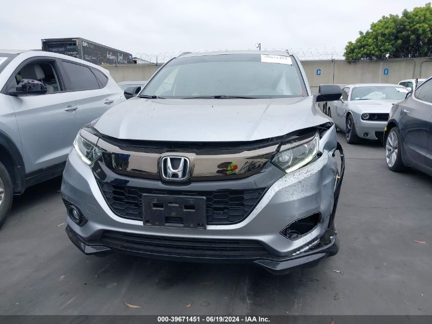 2020 Honda Hr-V 2Wd Sport VIN: 3CZRU5H17LM704584 Lot: 39671451