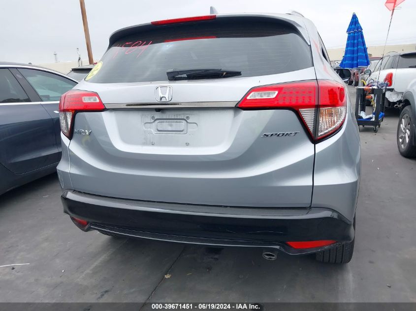 2020 Honda Hr-V 2Wd Sport VIN: 3CZRU5H17LM704584 Lot: 39671451