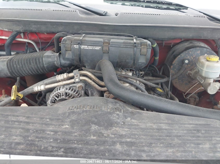 2001 Dodge Ram 1500 St VIN: 1B7HF16Z61S102163 Lot: 39671463