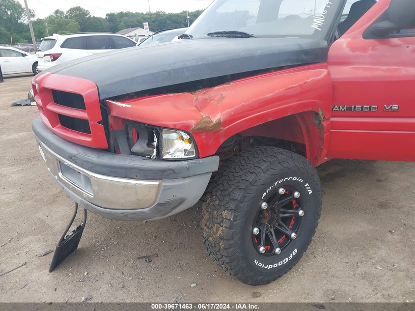 2001 Dodge Ram 1500 St VIN: 1B7HF16Z61S102163 Lot: 39671463