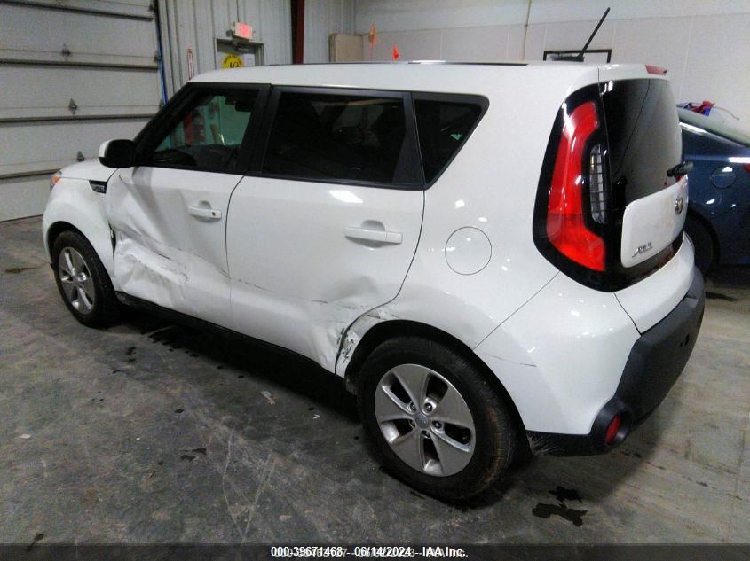 2015 Kia Soul VIN: KNDJN2A21F7221804 Lot: 39671468