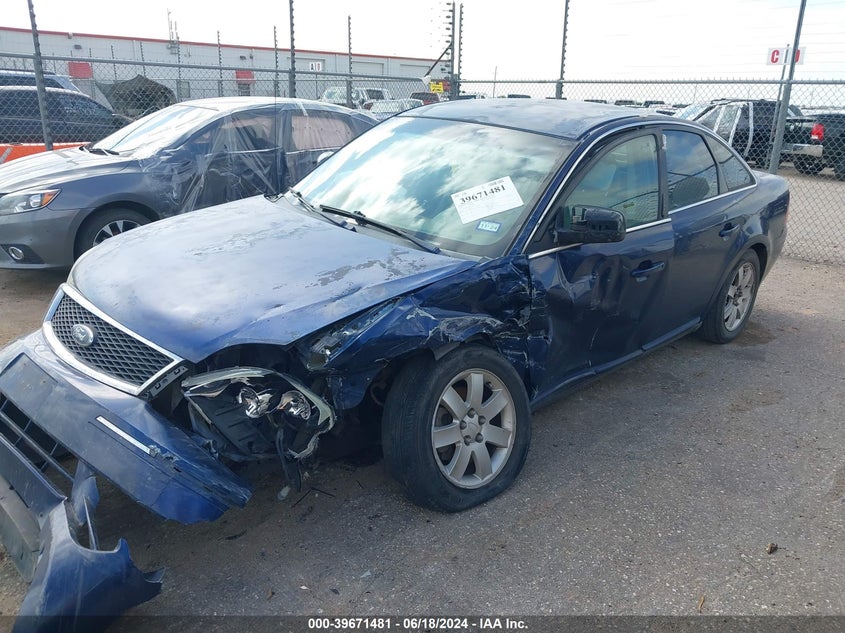 2006 Ford Five Hundred Se VIN: 1FAHP23186G184169 Lot: 39671481