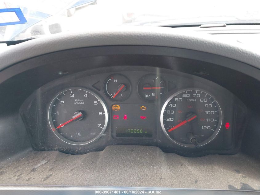 2006 Ford Five Hundred Se VIN: 1FAHP23186G184169 Lot: 39671481