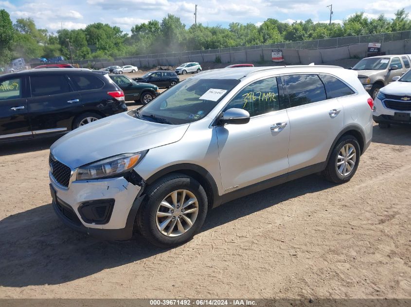 2017 KIA SORENTO 3.3L LX - 5XYPGDA54HG206245