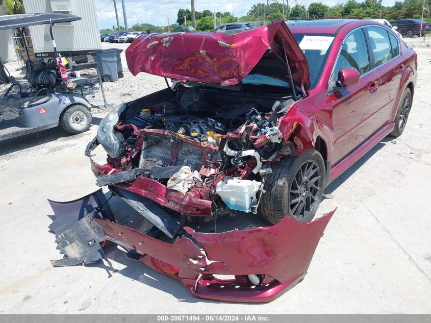 2013 Subaru Legacy 2.5I Limited VIN: 4S3BMBK63D3005417 Lot: 39671494