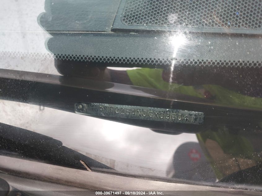 2016 Toyota Tacoma Trd Off Road VIN: 5TFCZ5AN0GX036041 Lot: 39671497