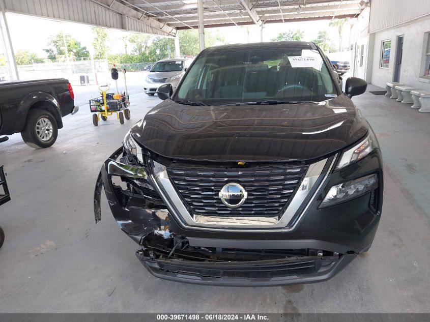 2021 Nissan Rogue S Fwd VIN: 5N1AT3AAXMC755192 Lot: 39671498