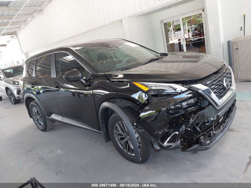 2021 Nissan Rogue S Fwd VIN: 5N1AT3AAXMC755192 Lot: 39671498