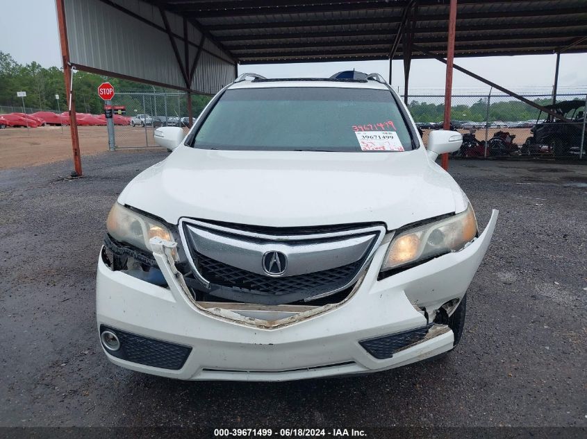 2013 Acura Rdx VIN: 5J8TB3H58DL017207 Lot: 39671499