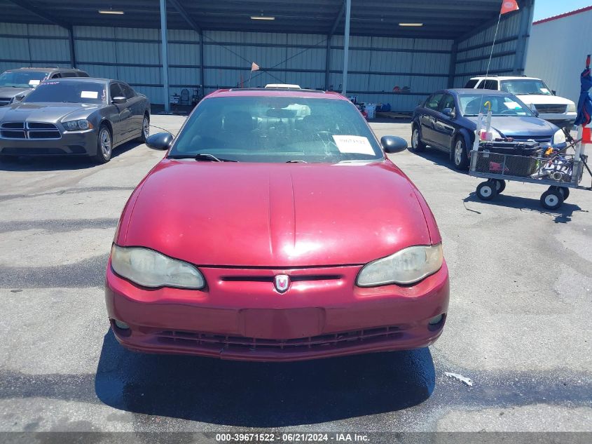 2005 Chevrolet Monte Carlo Lt VIN: 2G1WX12K159227102 Lot: 39671522