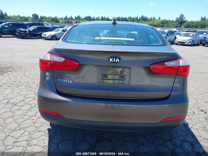 2015 Kia Forte Lx VIN: KNAFX4A66F5289975 Lot: 39671545