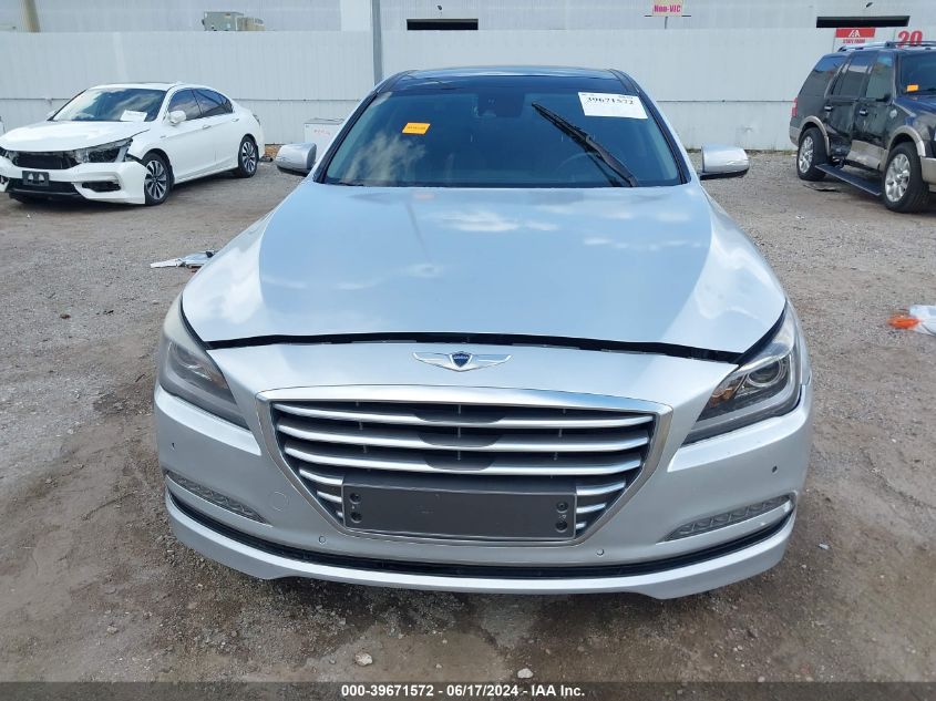 2018 Genesis G80 3.8 VIN: KMHGN4JE4JU245326 Lot: 39671572