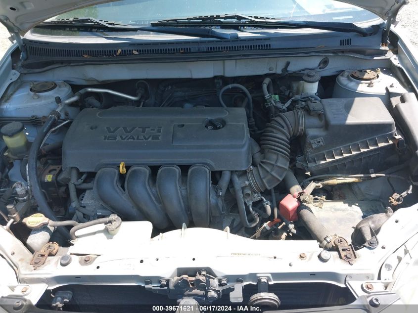 2005 Toyota Corolla S VIN: 2T1BR32E85C416416 Lot: 39671621