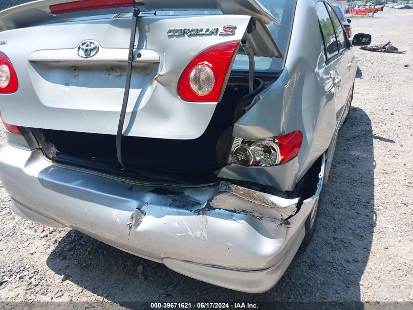 2005 Toyota Corolla S VIN: 2T1BR32E85C416416 Lot: 39671621