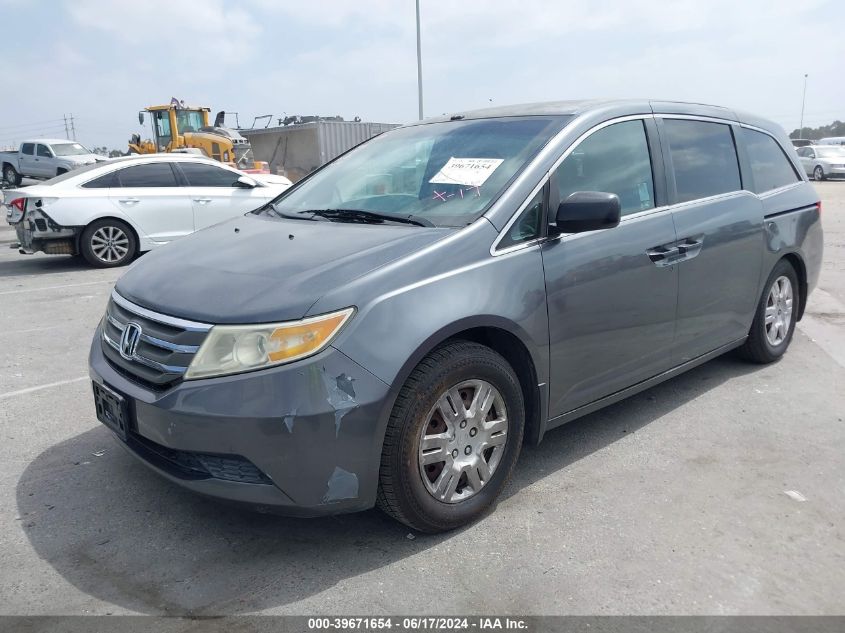 2011 Honda Odyssey Lx VIN: 5FNRL5H28BB050361 Lot: 39671654