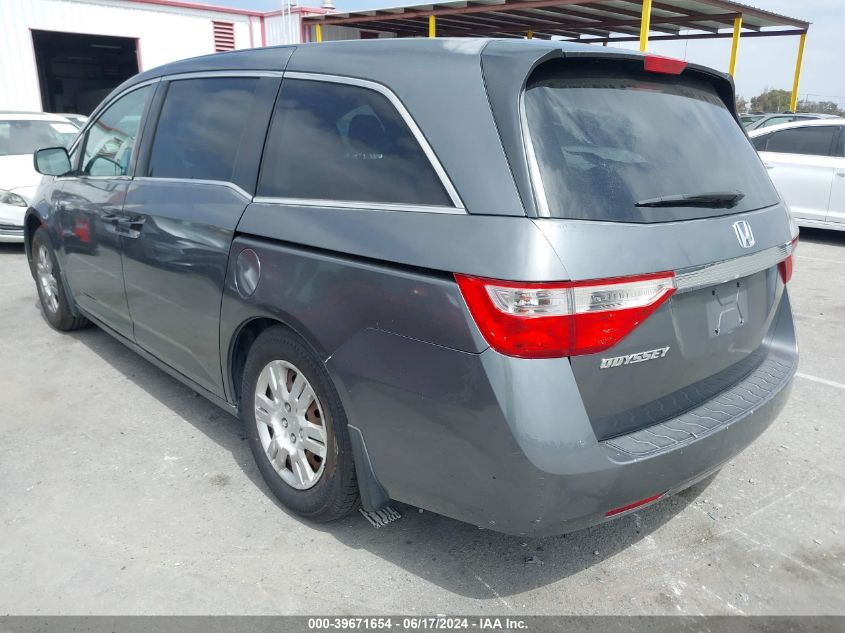 2011 Honda Odyssey Lx VIN: 5FNRL5H28BB050361 Lot: 39671654