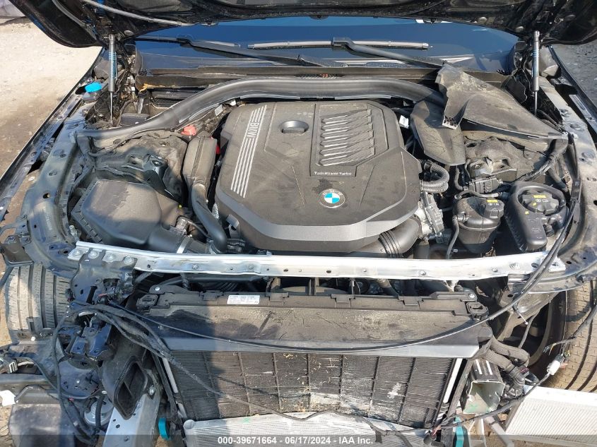 2022 BMW 740 I VIN: WBA7T2C00NCH08025 Lot: 39671664