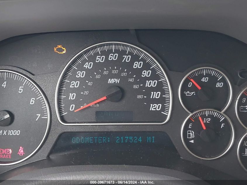 2005 GMC Envoy Denali VIN: 1GKET63M052346774 Lot: 39671673