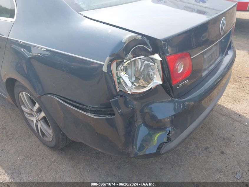 2006 Volkswagen Jetta Tdi Option Package 1 VIN: 3VWST71K26M722081 Lot: 39671674