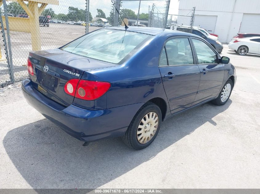 2007 Toyota Corolla Le VIN: 2T1BR32E37C833719 Lot: 39671678