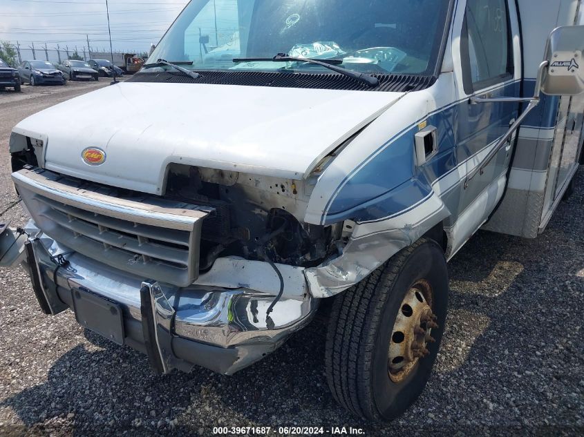 1992 Ford Econoline E350 Cutaway Van VIN: 1FDKE30M2NHB47956 Lot: 39671687