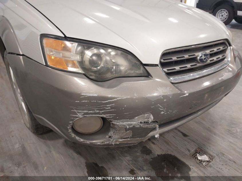 2005 Subaru Outback 2.5I VIN: 4S4BP61C557351562 Lot: 39671701