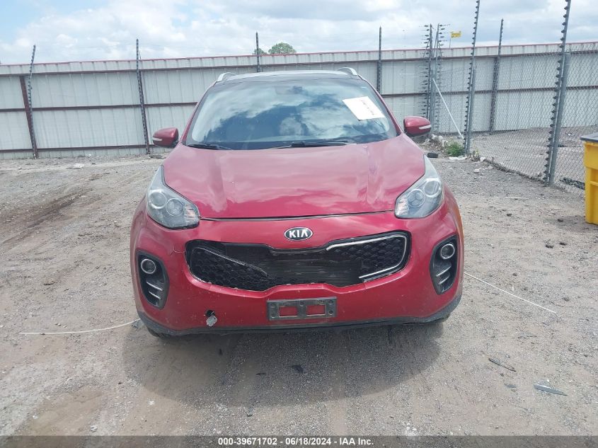 2017 Kia Sportage Ex VIN: KNDPNCAC1H7183065 Lot: 39671702