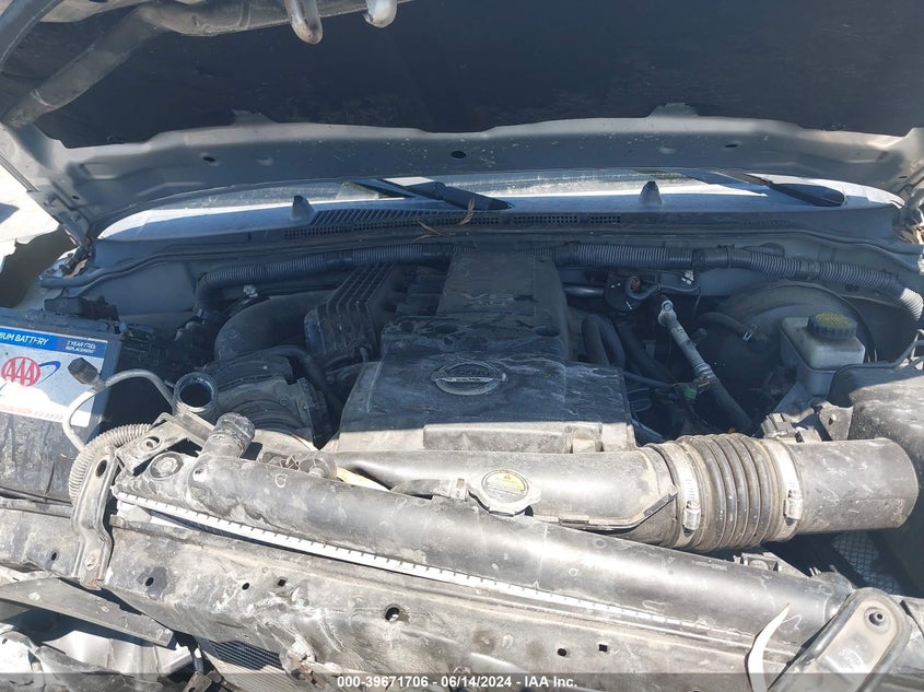 2012 Nissan Pathfinder Silver VIN: 5N1AR1NN2CC627169 Lot: 39671706