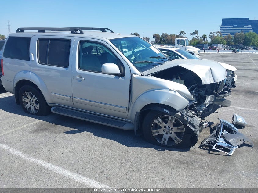 2012 Nissan Pathfinder Silver VIN: 5N1AR1NN2CC627169 Lot: 39671706