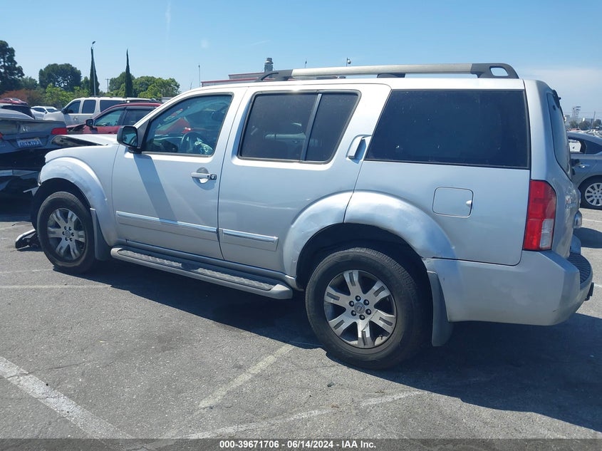 2012 Nissan Pathfinder Silver VIN: 5N1AR1NN2CC627169 Lot: 39671706