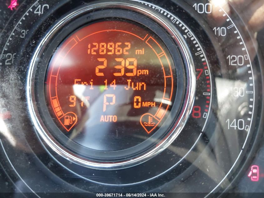 2012 Fiat 500 Sport VIN: 3C3CFFBR6CT352747 Lot: 39671714