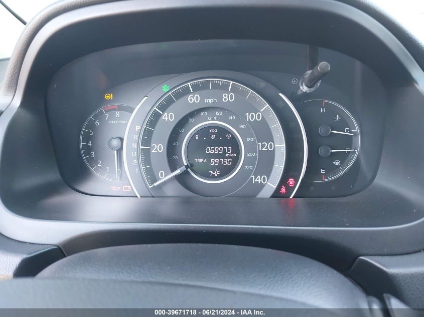 2013 Honda Cr-V Ex VIN: 2HKRM3H58DH503992 Lot: 39671718