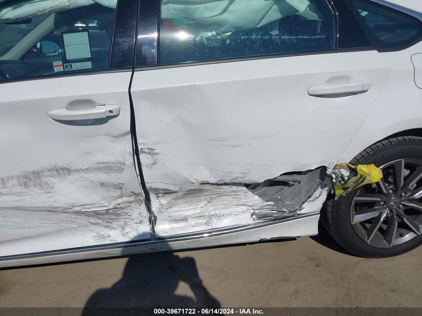 2022 Honda Accord Ex-L VIN: 1HGCV1F59NA033718 Lot: 39671722