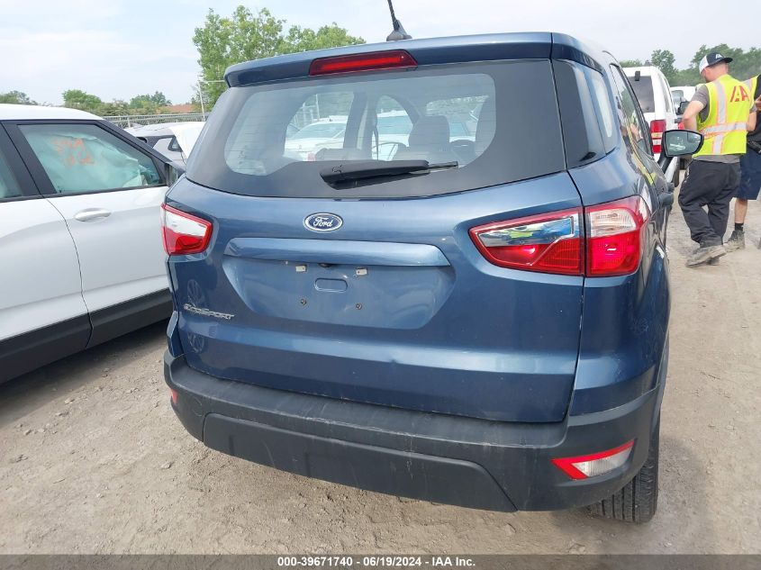 2021 Ford Ecosport S VIN: MAJ3S2FE3MC437815 Lot: 39671740