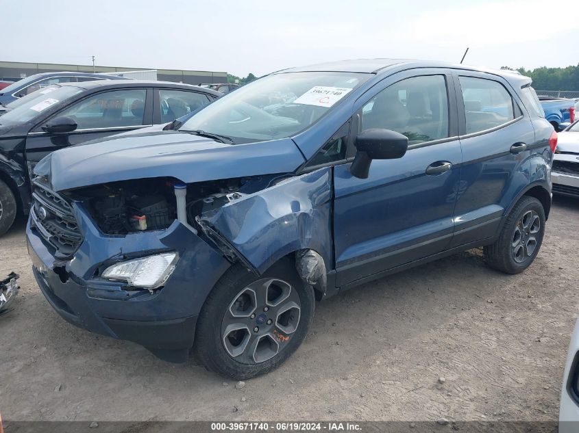 MAJ3S2FE3MC437815 2021 Ford Ecosport S