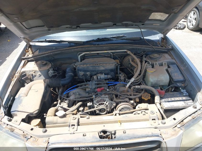 2004 Subaru Forester 2.5X VIN: JF1SG63684G764687 Lot: 39671766