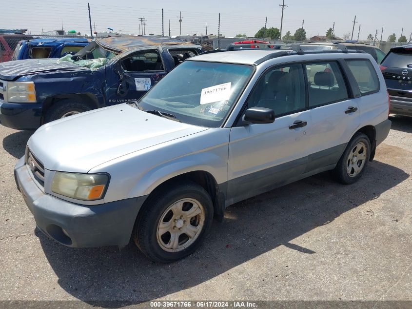 2004 Subaru Forester 2.5X VIN: JF1SG63684G764687 Lot: 39671766