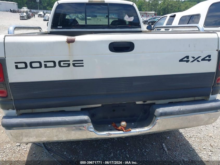 1998 Dodge Ram 1500 St VIN: 1B7HF13Y2WJ119793 Lot: 39671771