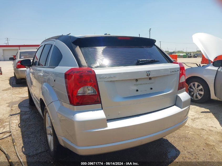 2012 Dodge Caliber Sxt VIN: 1C3CDWDA8CD511366 Lot: 39671774