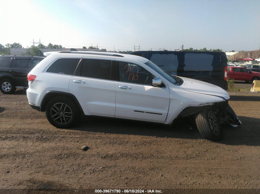 2018 Jeep Grand Cherokee Limited 4X4 VIN: 1C4RJFBG0JC509250 Lot: 39671790