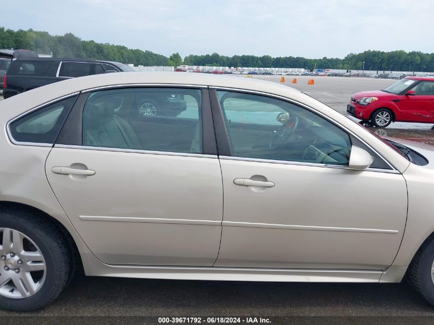 2010 Chevrolet Impala Lt VIN: 2G1WB5EK6A1229552 Lot: 39671792