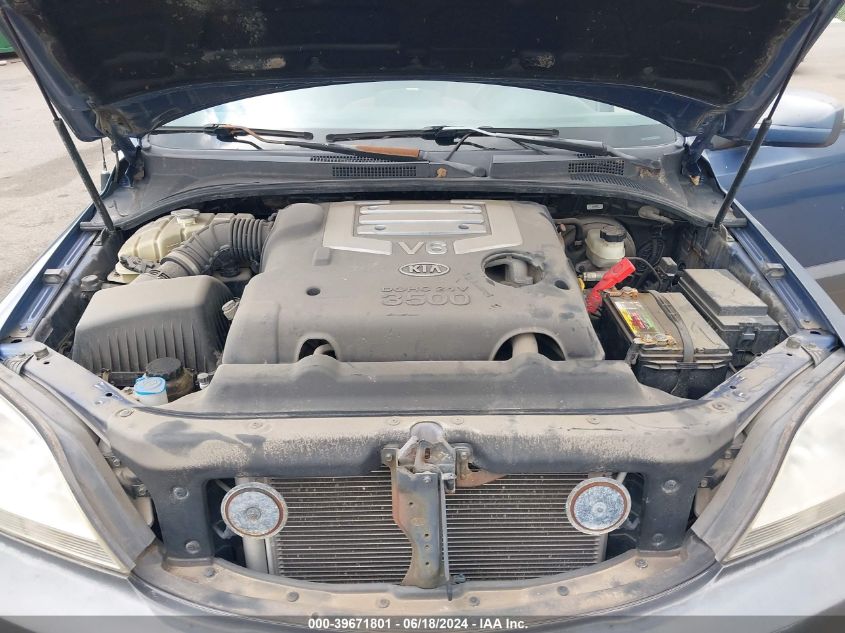 2005 Kia Sorento Ex/Lx VIN: KNDJC733755383214 Lot: 39671801