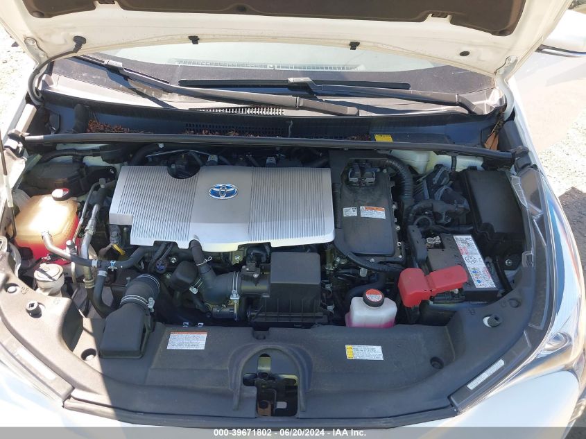 2016 Toyota Prius Three VIN: JTDKARFU5G3011198 Lot: 39671802