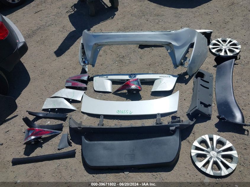 2016 Toyota Prius Three VIN: JTDKARFU5G3011198 Lot: 39671802