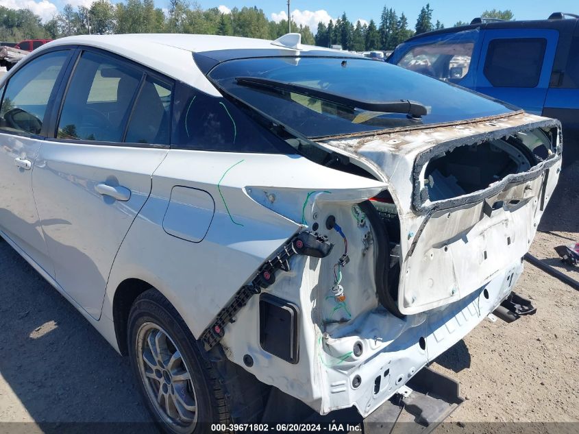 2016 Toyota Prius Three VIN: JTDKARFU5G3011198 Lot: 39671802