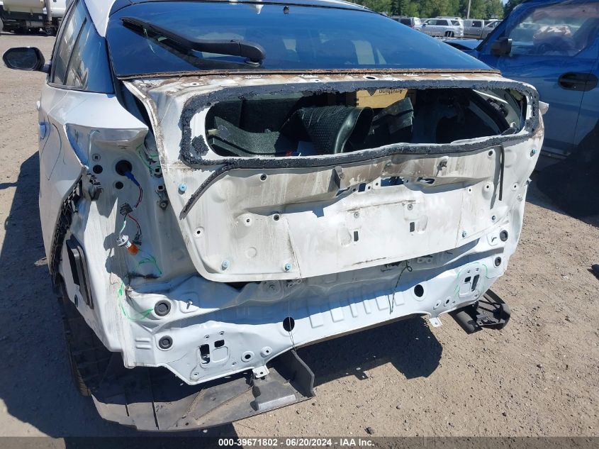 2016 Toyota Prius Three VIN: JTDKARFU5G3011198 Lot: 39671802