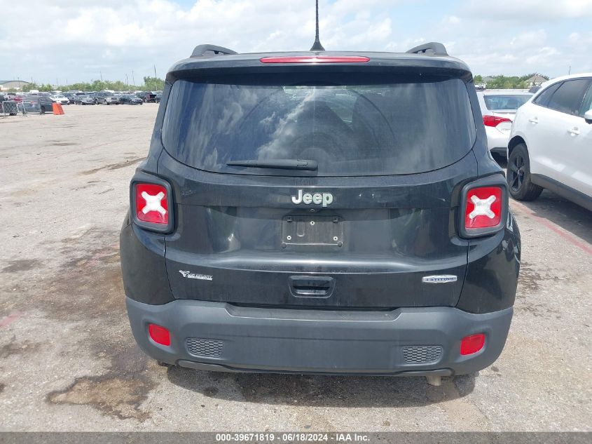 2019 Jeep Renegade Latitude Fwd VIN: ZACNJABB8KPK76394 Lot: 39671819